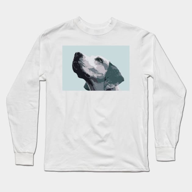 Foxhound Long Sleeve T-Shirt by Furtographic